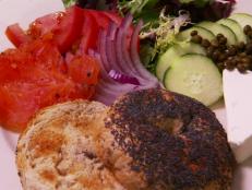 <p>Guy made his first bagel thanks to Surrey's Cafe &amp; Juice Bar. All the bagels at Surrey's are handmade and go great with handmade lox or one of Surrey&rsquo;s fresh-squeezed juices. But they've got the New Orleans classics too. How about boudin hash packed with savory andouille?</p>