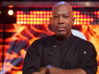Gladiator chef Madison Cowan poses for a photo, as seen on Food Network's Kitchen Inferno, Season 1.