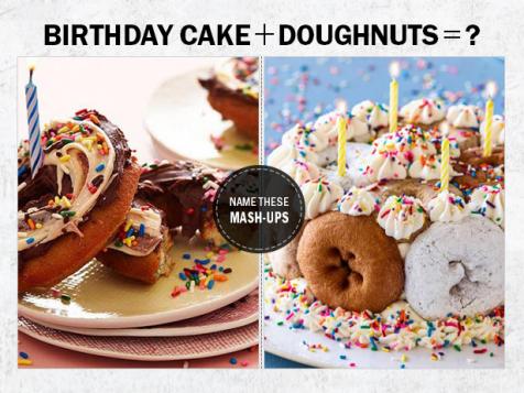 Comfort Food Mash-Ups, Remixed: Birthday Cake + Doughnuts