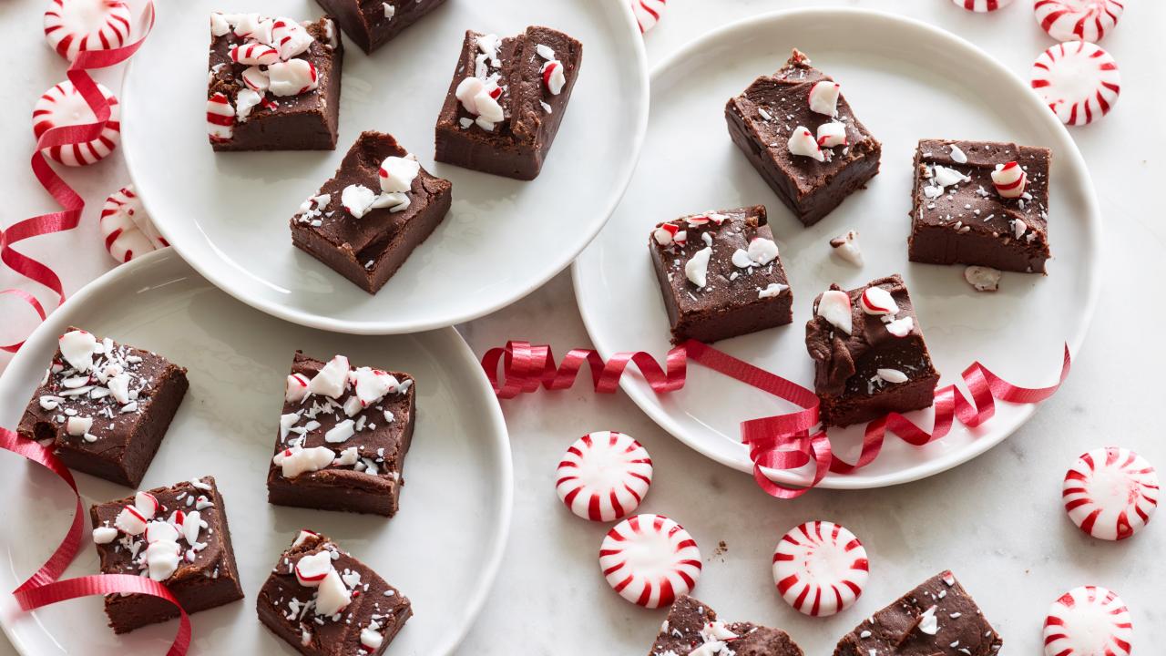 Ree's Holiday Peppermint Fudge