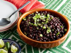 Damaris Phillip's Coconut Lime Black Beans for Taco Tuesday as seen on Food Network's Southern At Heart