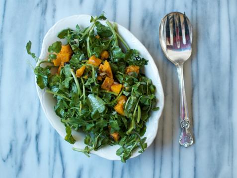 Butternut Squash and Watercress Salad with Champagne Vinaigrette — The Weekender