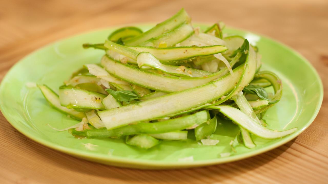 Shaved Asparagus-Fennel Salad