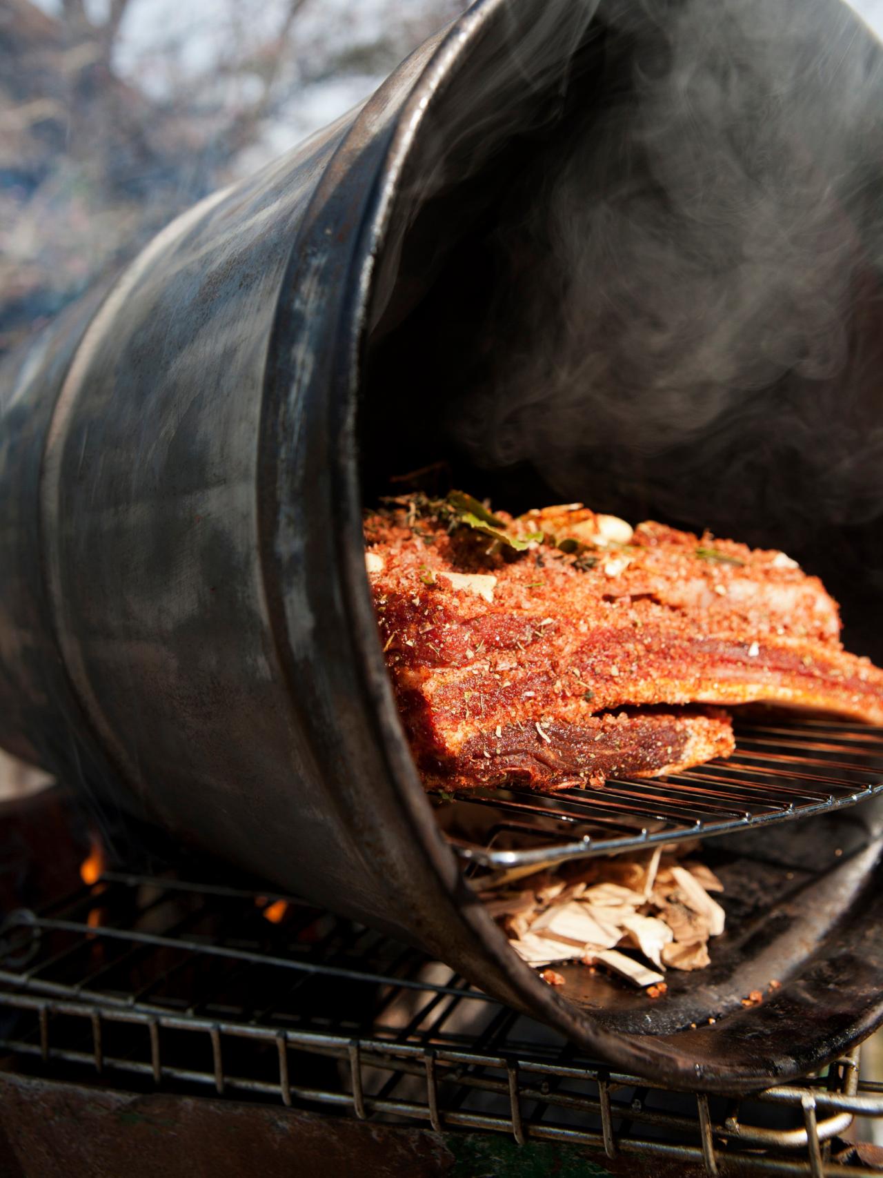 How to Smoke Meat : Food Network | BBQ Recipes: Barbecued 