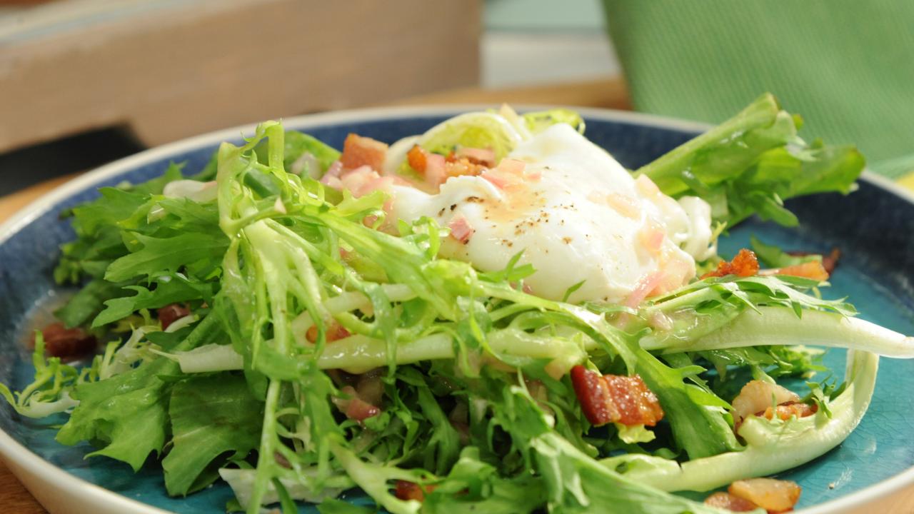 Frisee Salad With Poached Egg