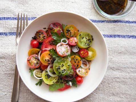Salad of the Month: Tomato with Sesame Dressing