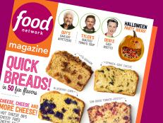 The October issue of Food Network Magazine is packed with your favorite fall recipes, including butternut squash risotto, hot cheese dips, 50 quick breads and more.&nbsp;