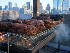 Rising smoke obscured the skyline as all-star chefs cooked mass quantities of meat over open fires.