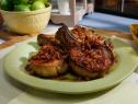 Amanda Freitag's Pork on Pork Chops are seen on the set of Food Network's The Kitchen, Season 7.