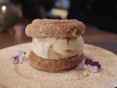 This airy, eclectic spot takes classic Mexican dishes and gives them a modern spin, complete with organic ingredients and vegan options. Order the Churro Ice Cream Sandwich for a sweet finish. This irresistible dessert features caramel ice cream nestled between two deep-fried cinnamon pastries.