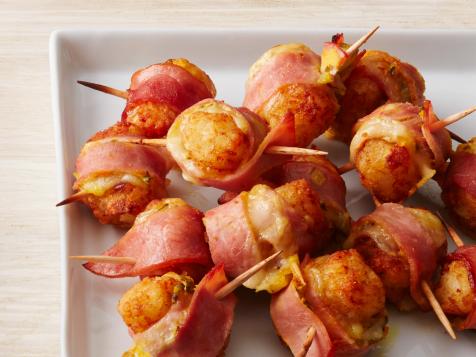 Ham-and-Cheese–Wrapped Tater Tots