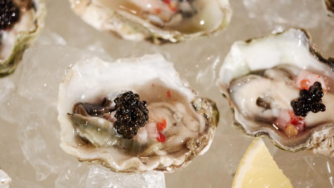 Oysters, Caviar and Bubbles