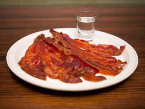 Candied Tequila-Ancho Bacon