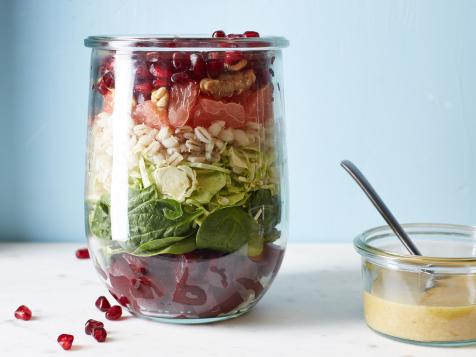 Beets and Brussels Sprouts Salad-in-a-Jar