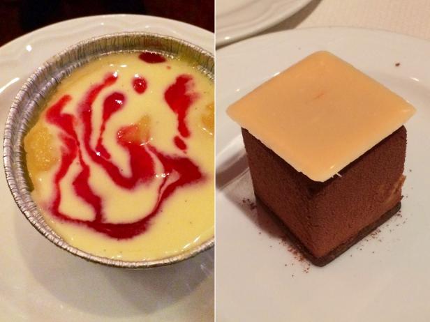 Desserts at the James Beard Foundation Awards