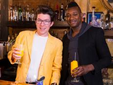 On this episode of Foodie Call, Justin Warner and Antoine Hodge create cocktails and blended drinks using increasingly popular turmeric.