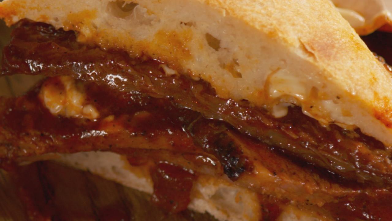 BBQ Braised Brisket Sandwiches