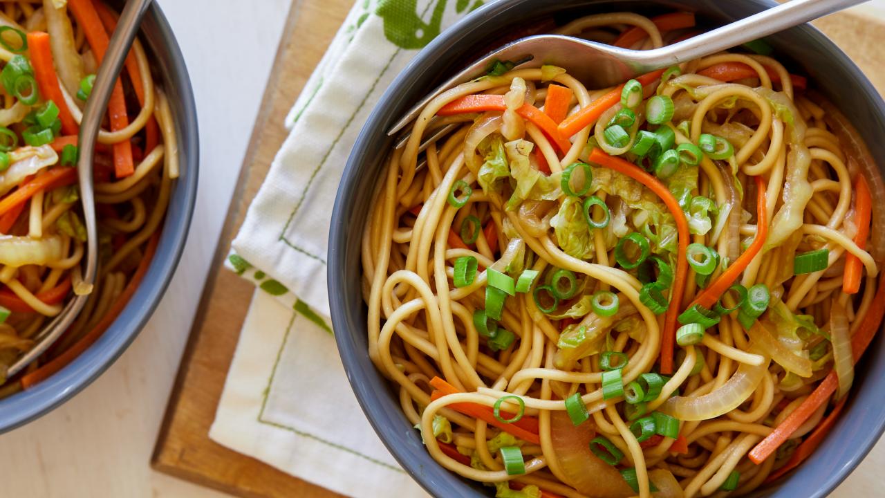 Ree's Vegetable Chow Mein