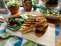 Danica Patrick's Cheddar and Fig Jam Grilled Cheese, as seen on Food Network's The Kitchen, Season 7.