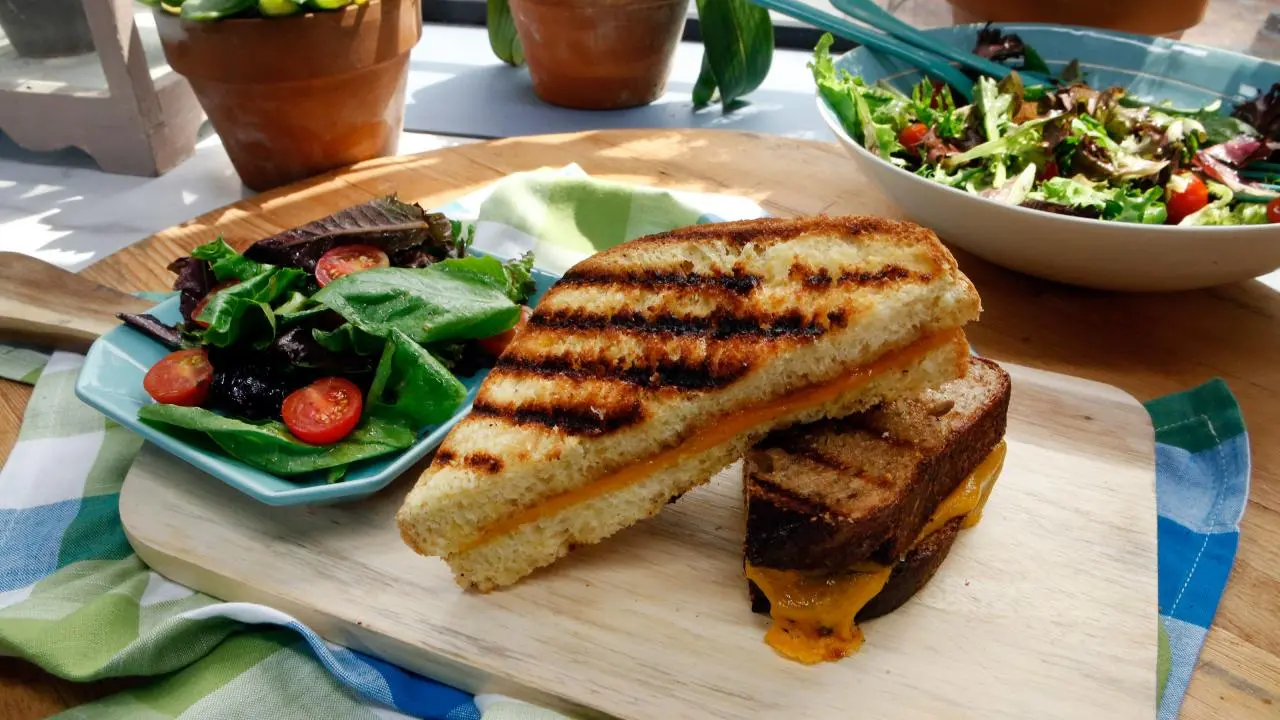 On-the-Grill Grilled Cheese