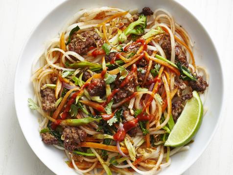 Beef and Broccoli Peanut Noodles