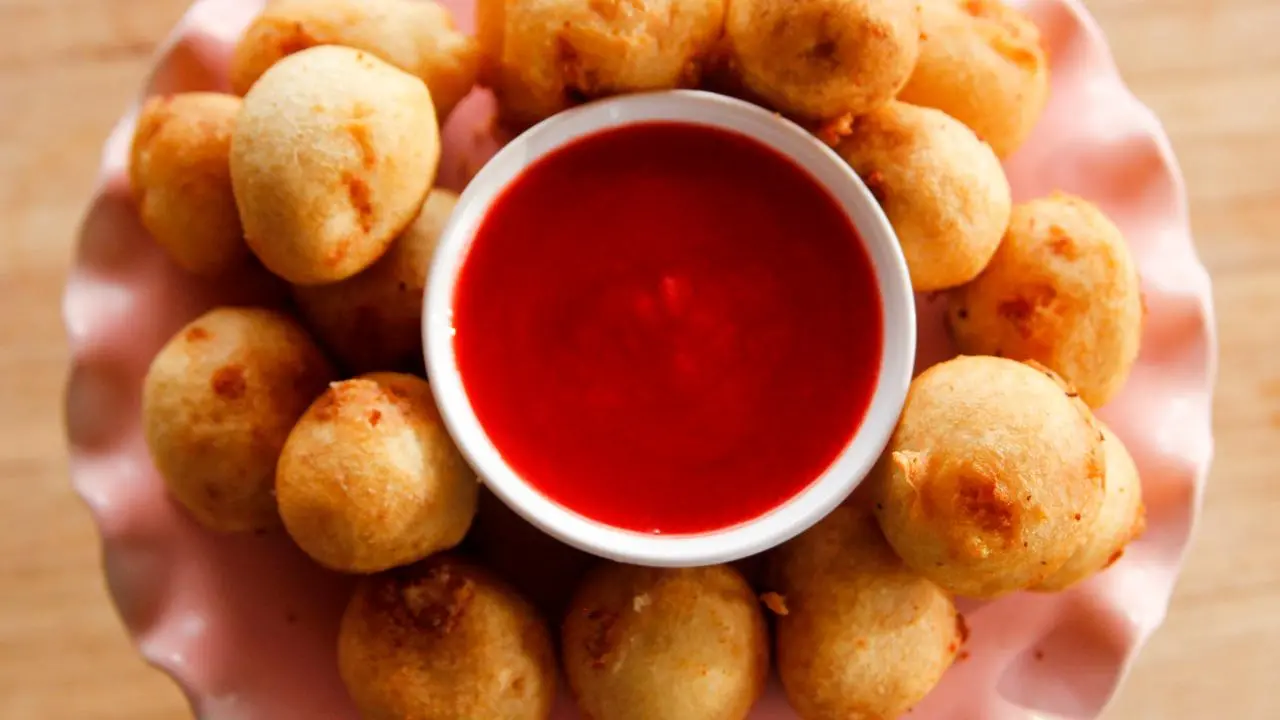 Deep-Fried Cheesecake Bites