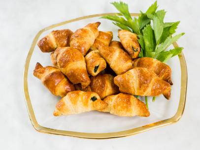 Ayesha Curry’s Spinich Feta Crescents as seen on Food Network’s Ayesha’s Homemade, Season 1.