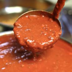 Red Sauce from Mary & Tito's in Albuquerque, New Mexico.