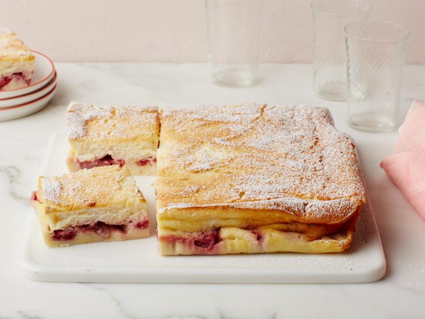 Food Network Kitchen’s Berry Magic Cake, as seen on Food Network