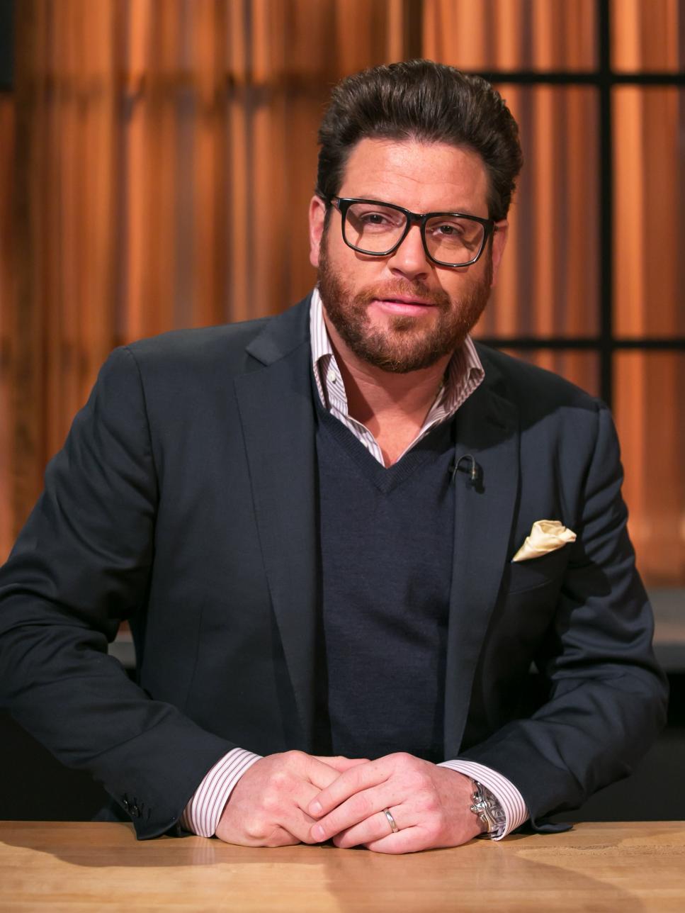 The 53-year old son of father (?) and mother(?) Scott Conant in 2024 photo. Scott Conant earned a  million dollar salary - leaving the net worth at 5 million in 2024
