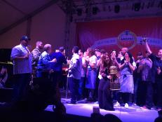 Find out who won the two coveted awards at tonight's Burger Bash during the 2016 South Beach Wine &amp; Food Festival.