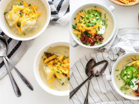 One Recipe, Two Meals: Creamy, Cheesy Potato Soup