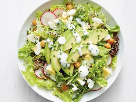 California Salad with Hard-Boiled Eggs — Meatless Monday