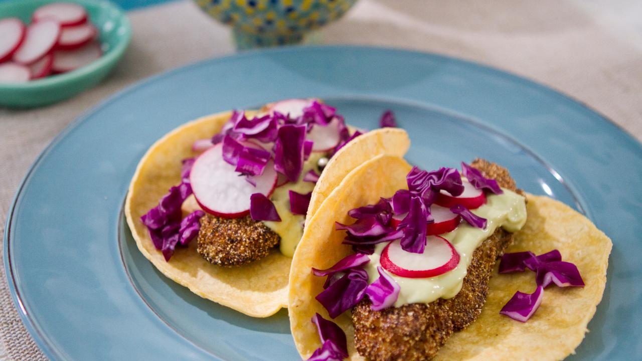 Coffee-Rubbed Fish Tacos