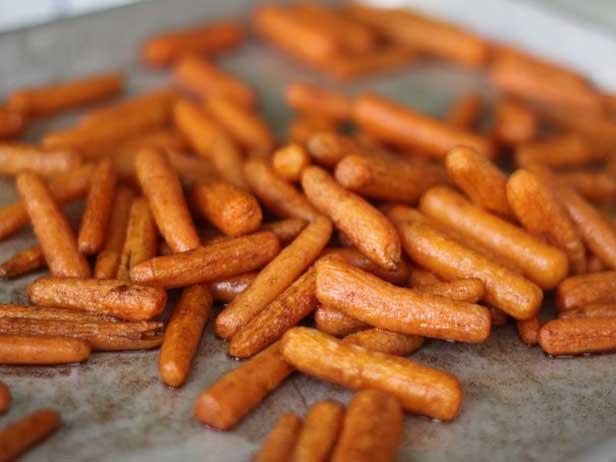 Roasted Carrots with Maple Syrup