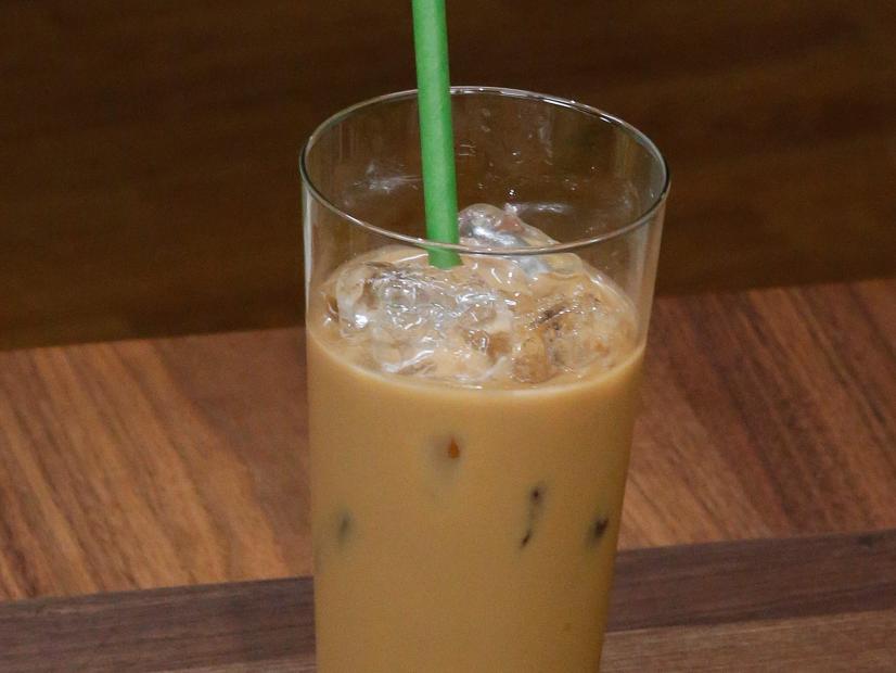 Vietnamese Iced Coffee is displayed, as seen on Food Network's The Kitchen, Season 12.