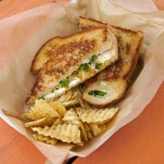 Grilled Cheese Grill, The Jalapeno Popper, as seen on Fried Grilled and Chilled, Season 1