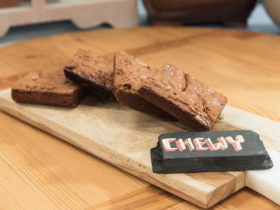 Chewy brownies, as seen on Food Network’s The Kitchen.
