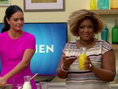 Learn to make a citrus nail-growth soak, a spa product featured on The Kitchen.