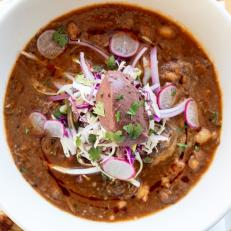 Welcome Diner’s posole is complicated, but in a good way. Yes, it has the required pork, hominy, shredded cabbage, radishes and squeeze of lime. To take it to a diner-style level of homey flavor, the chefs here serve it topped with a heaping spoonful of mole-spiced blood pudding, which then gets swirled into the soup, resulting in layers of richness and augmented flavor.