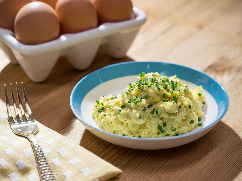 perfect scrambeled eggs, as seen on Food Network's The Kitchen
