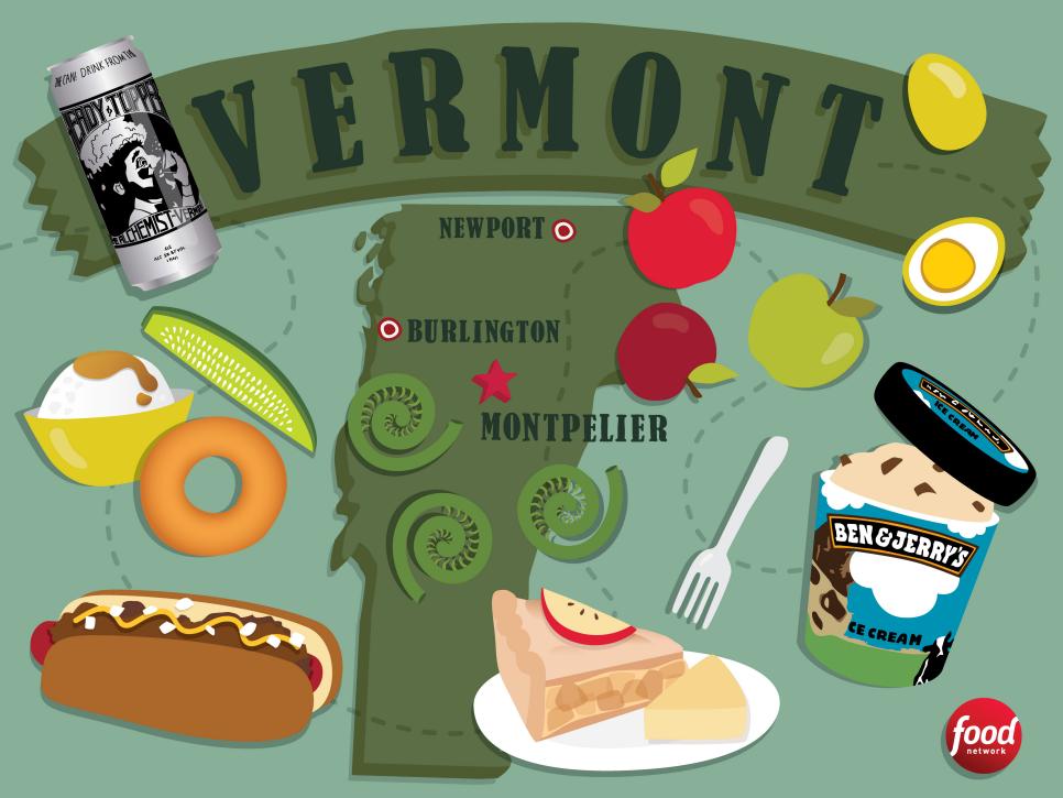 The Best Food in Vermont : Food Network | Best Food in America by State
