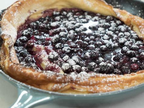 Dutch Baby with Blueberry-Orange Compote
