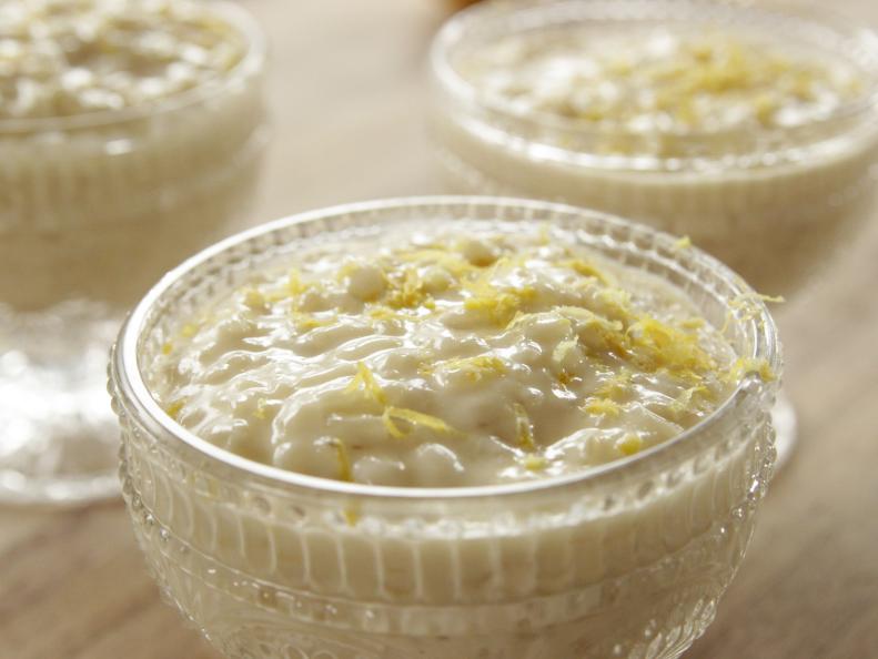 Lemon Rice Pudding