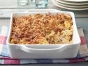 Food Network Kitchen’s French Onion Noodle Casserole for Food Network One-Offs, as seen on Food Network.
