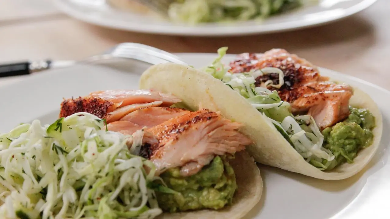 Roasted Salmon Tacos