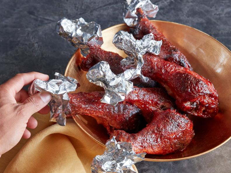 Food Network Kitchen’s Tailgating Iowa Turkey Legs.