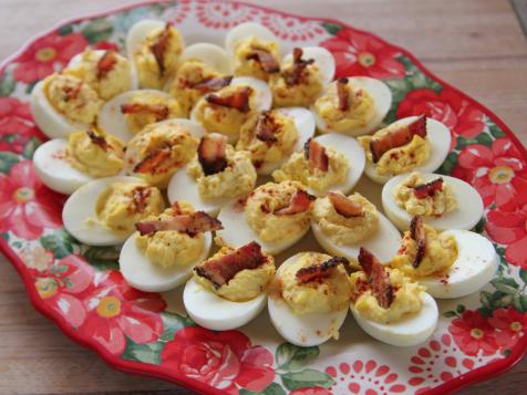 Deviled Bacon and Eggs