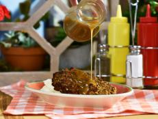 Geoffrey Zakarian makes crispy Meatloaf, as seen on Food Network's The Kitchen