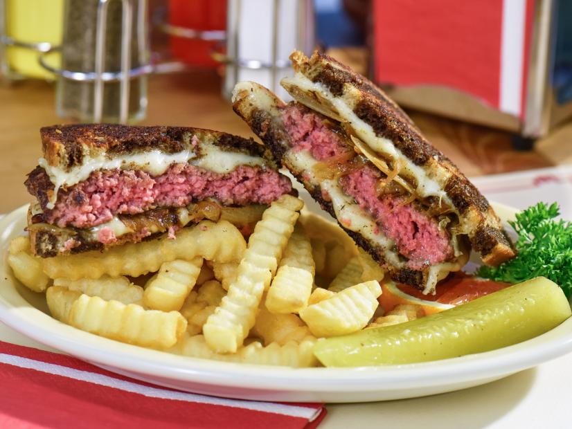 Jeff Mauro makes a Patty Melt, as seen on Food Network's The Kitchen